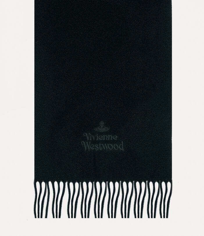 Vivienne Westwood EMBROIDERED LOGO SCARF